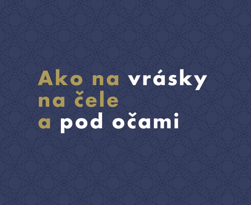 Ako na vrásky na čele a pod očami: Čo pomáha