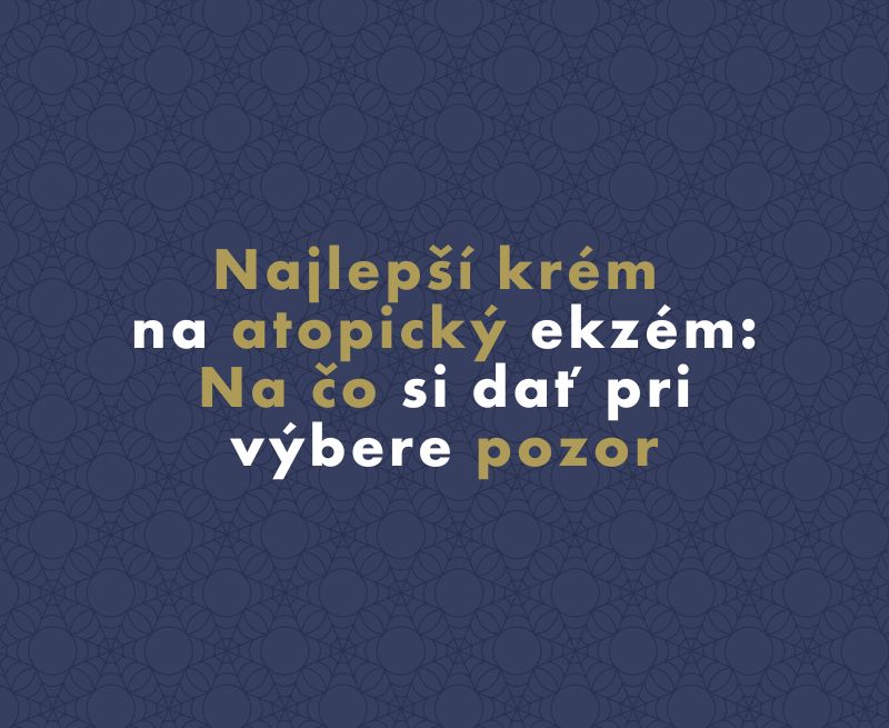 Najlepší krém na atopický ekzém: Na čo si dať pozor