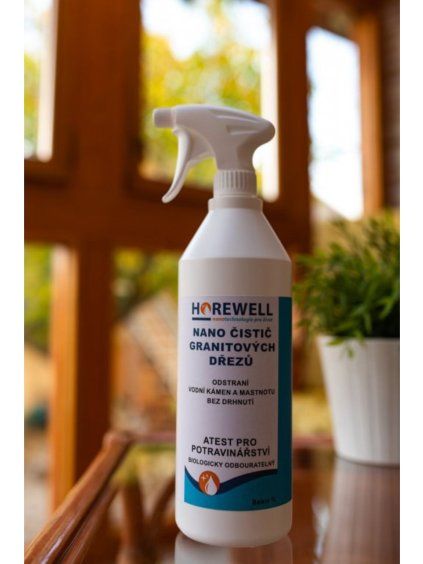 horewell nano cistic granitovych drezu