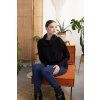 Černá designová mikina Lilifjord – nanoSPACE by LADA
