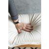 Protiroztočová obliečka na anatomický vankúš 42 x 66 cm | Nanobavlna® – modrá  Bavlnený satén nanoSPACE Blue